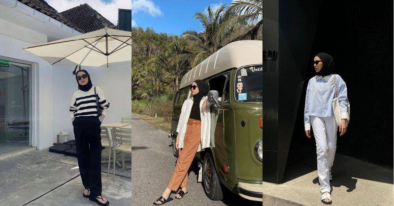 Potret OOTD Pakai Sandal (instagram.com/ameliaelle)