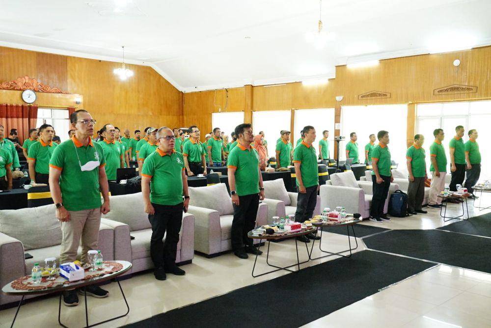 Rapat Kerja Nasional RPNN di komplek Pusat Pelatihan Manajemen Kepemimpinan (PPMK) Ciawi, Bogor, Jawa Barat, Sabtu, 4 Maret 2023. (Dok. Kementan)