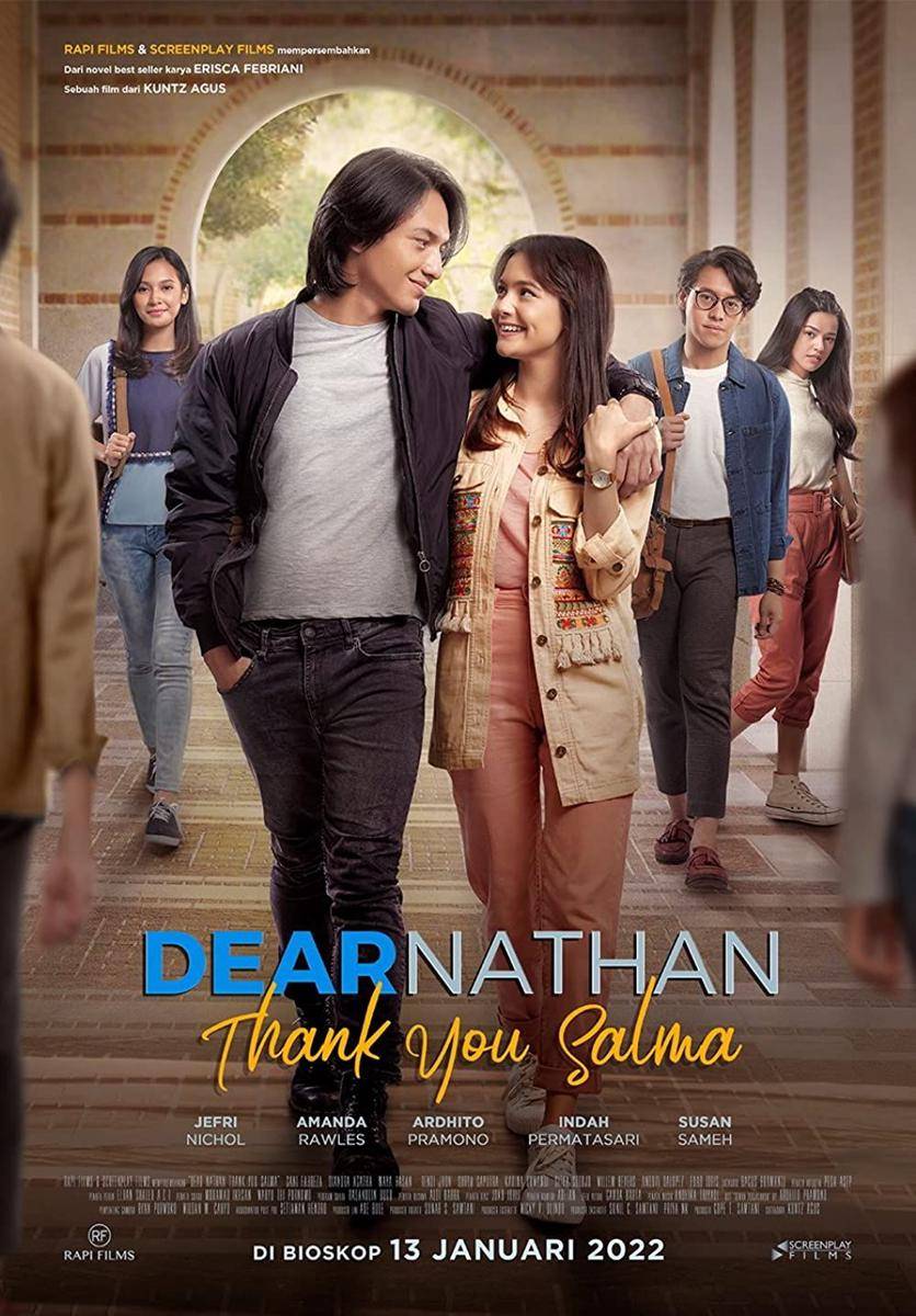 poster dear nathan thank you salma (dok. Screenplay Films/Dear Nathan Thank You Salma)