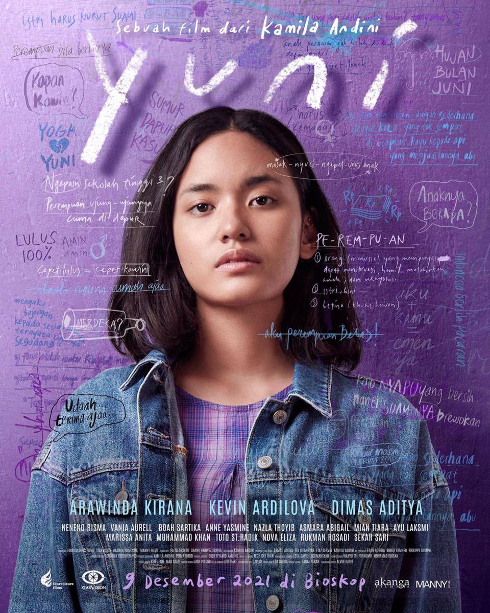poster yuni (dok. Fourcolors Film/Yuni)