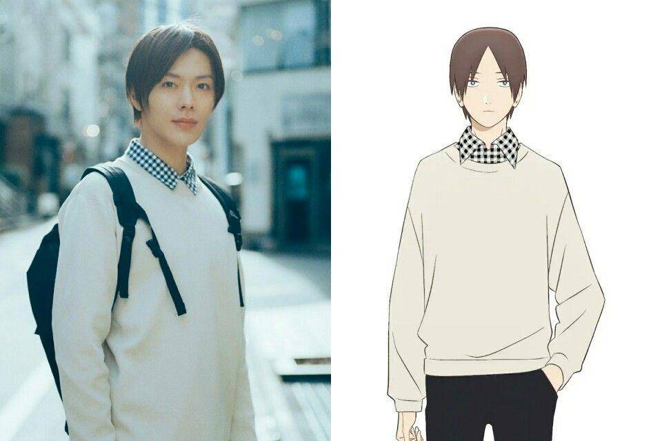 Yuta Nakamoto sebagai Ryo Suzaki (dok. TV Tokyo/Cool Doji Danshi) | visual Ryo Suzaki dalam manga Cool Doji Danshi (dok. SQUARE ENIX/Cool Doji Danshi)