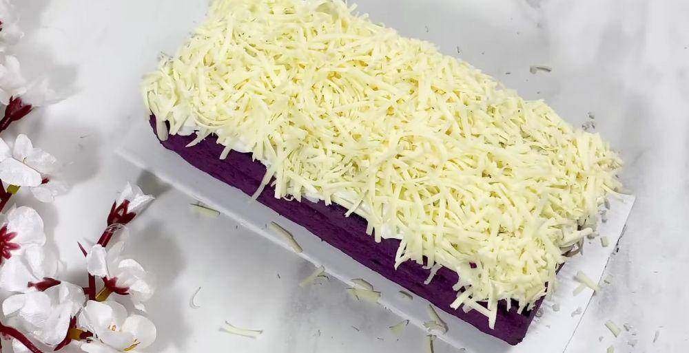 bolu kukus ubi ungu (YouTube.com/Chalistaa Kitchen)