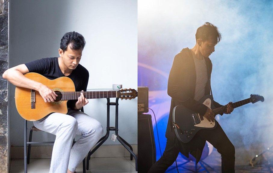 9 Potret Fedi Nuril saat Bermain Gitar, Pesonanya Beda!