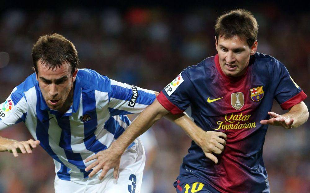 Barcelona menghadapi Real Sociedad. (fcbarcelona.com)