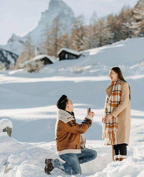 Artis dilamar di luar negeri (Instagram.com/billydavidson_)