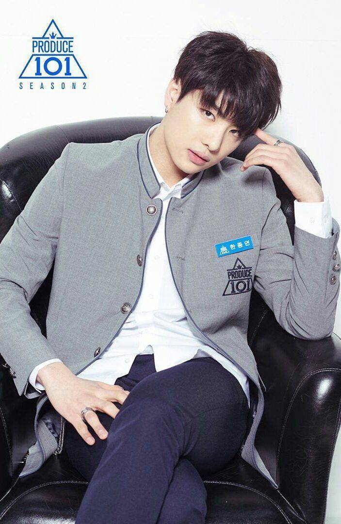 potret Han Jong Yeon Produce 101 Season 2 (instagram.com/produce101mnet_official)