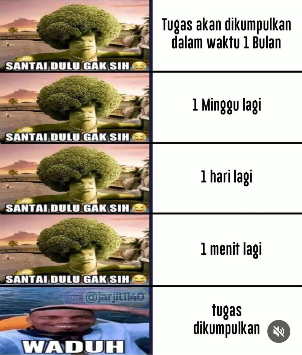 meme jangan santai (instagram.com/jarjit1140)