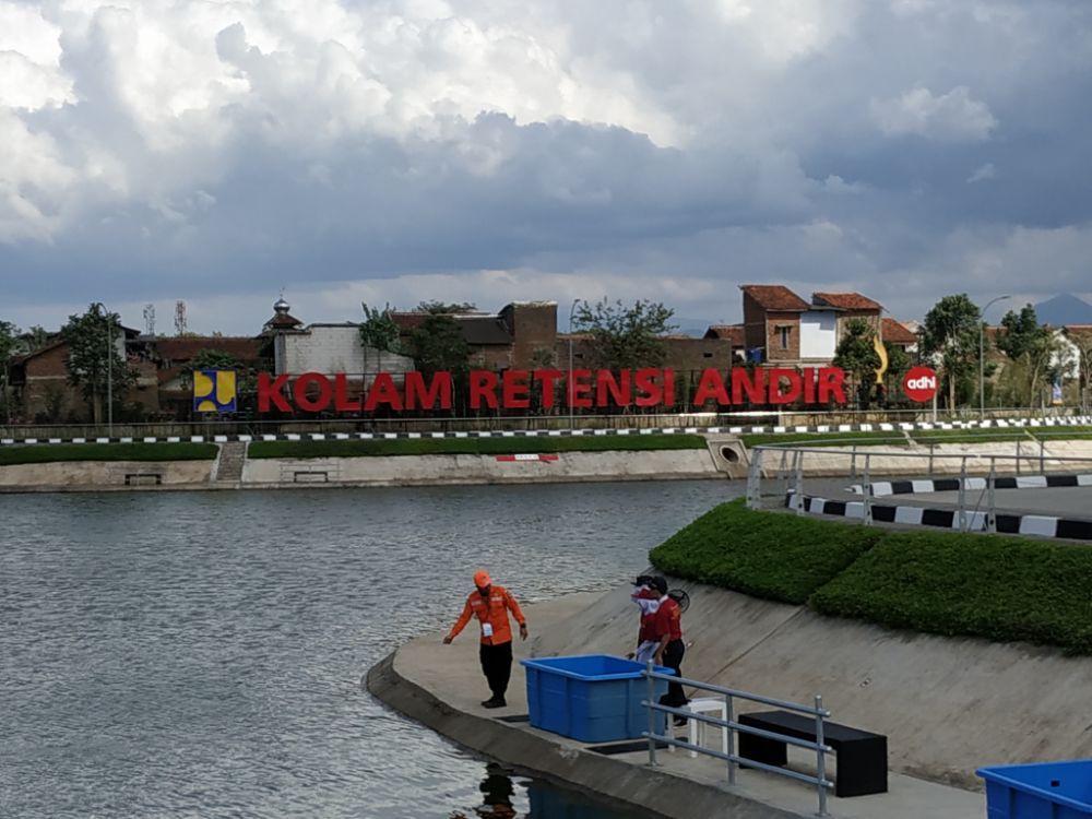 Warga Andir yang Sumringah Banjir Makin Berkurang Berkat Kolam Retensi