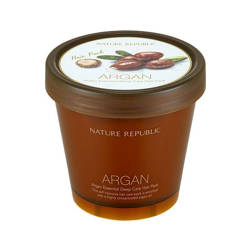 Nature Republic - Argan Essential Deep Care Hair Pack (naturerepublic.id)
