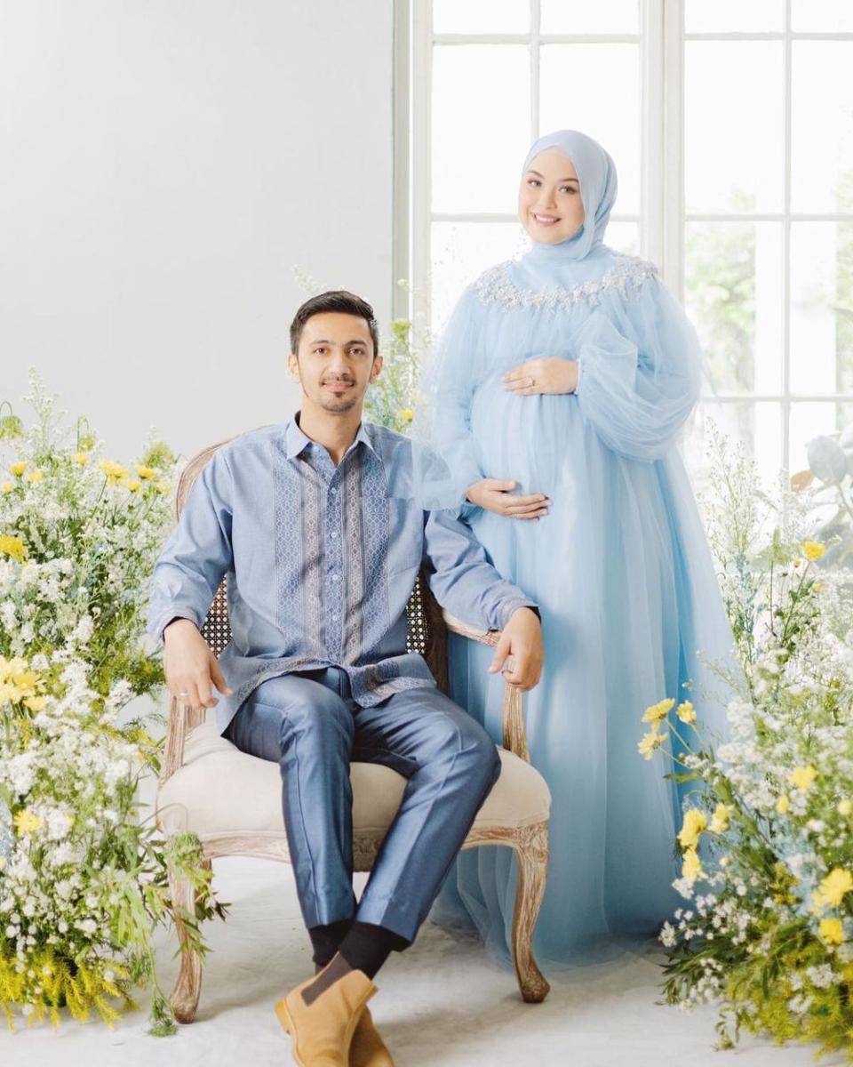 Maternity shoot anak kedua Febby Palwinta. (instagram.com/febbypalwinta)