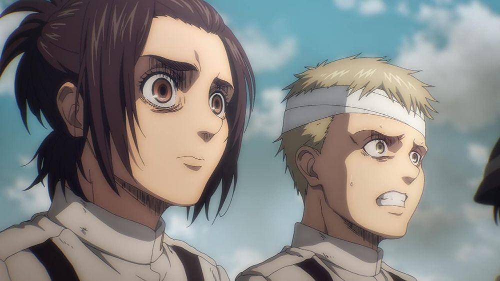 Gabi dan Falco di Attack on Titan (dok. Mappa/Attack on Titan)