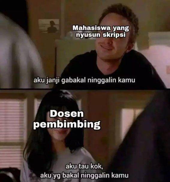 meme lika-liku skripsi (facebook.com/sukashitpost)