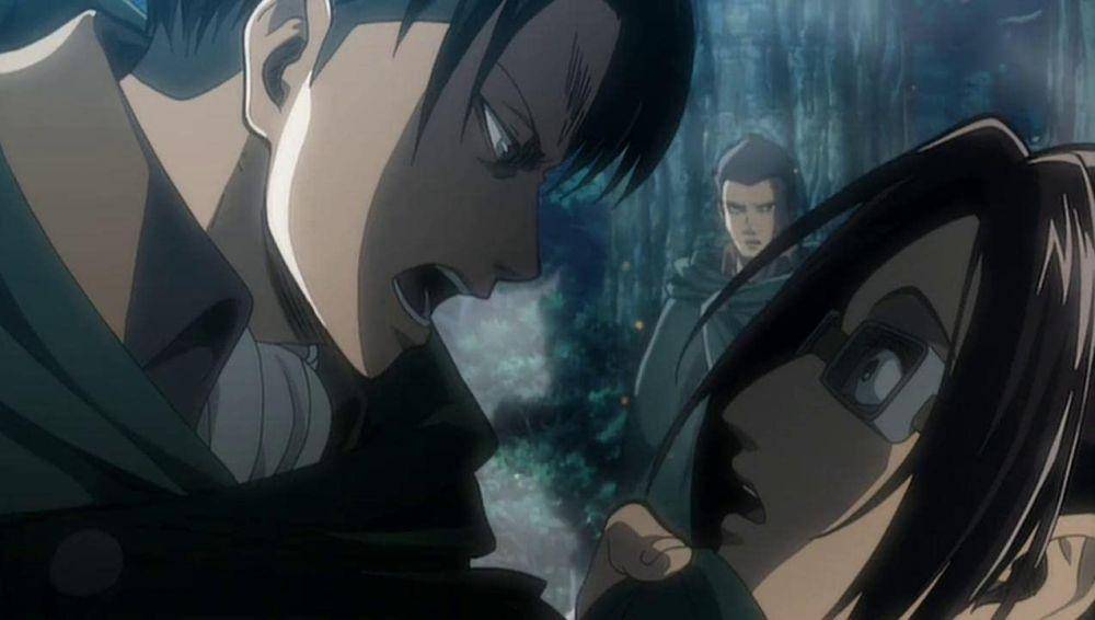 Levin dan Hange di Attack on Titan (dok. Wit Studio/Attack on Titan)