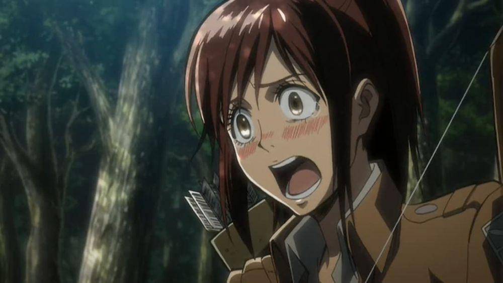 Sasha Blouse di Attack on Titan (dok. Wit Studio/Attack on Titan)