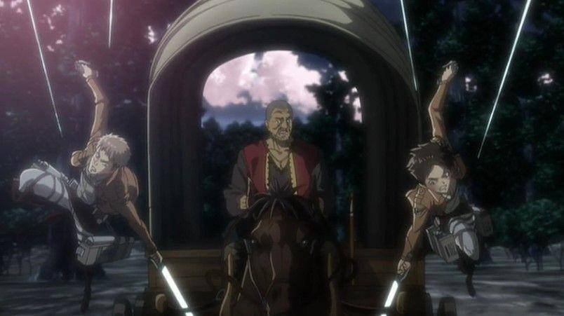 Jean dan Eren di Attack on Titan (dok. Wit Studio/Attack on Titan)