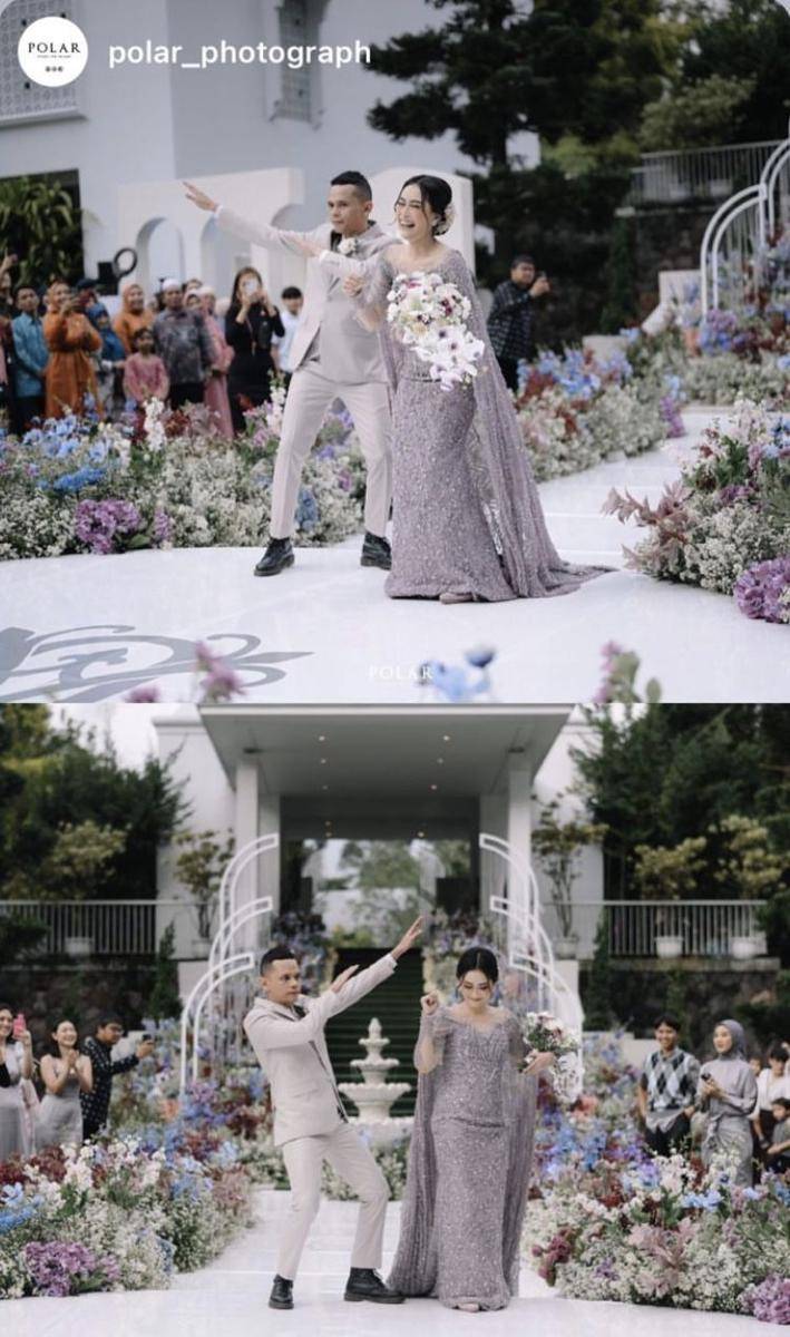 Pernikahan Adjis Ulfa (Instagram.com/adjisdoaibu)