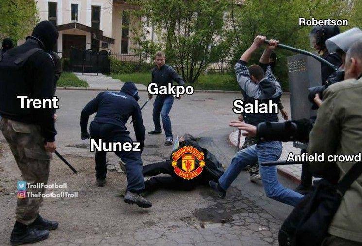 meme fans MU kalah 7-0 (twitter.com/trollfootball)