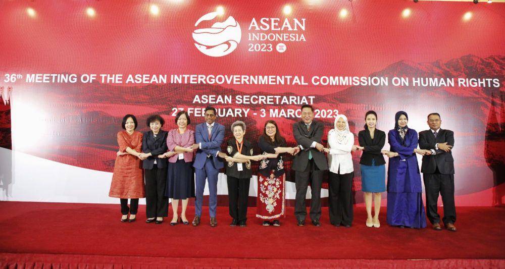 Pertemuan Komisi HAM Antarpemerintah ASEAN di Jakarta. (dok. Kemlu RI)