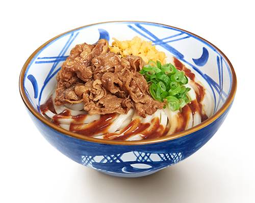 Menu Beef Abura Udon di Marugame Udon