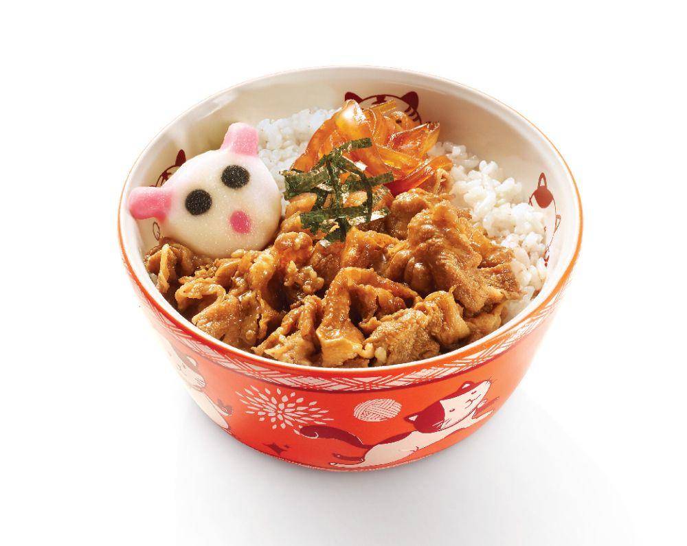 Menu Sukiyaki Beef Rice Kids di Marugame Udon