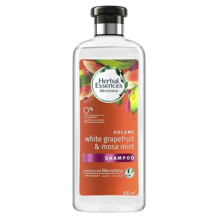 Herbal Essences Bio Renew Volume White Grapefruit and Mosa Mint Shampoo (dok. Shopee/pgofficialstore)