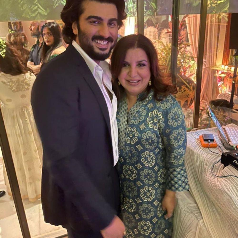 Arjun Kapoor dan Farah Khan (instagram.com/farahkhankunder)
