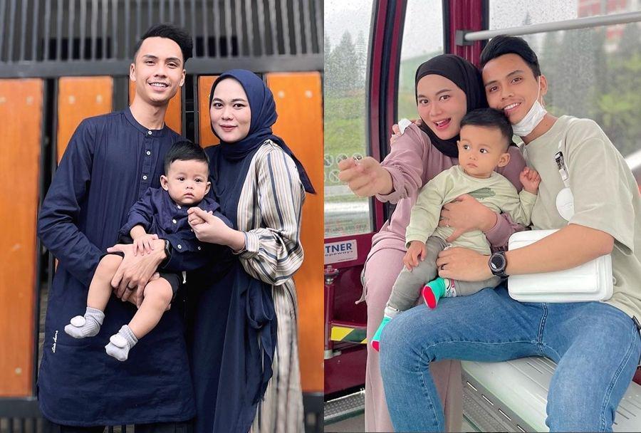 9 Potret Kompak Anisa Rahman dan Suami saat Momong Anak Semata Wayang