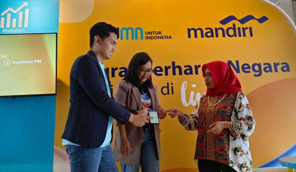 Livin’ by Mandiri melalui fitur Livin’ Investasi menambah instrumen investasi, yakni Surat Berharga Negara (SBN) Ritel. (Dok. Mandiri)