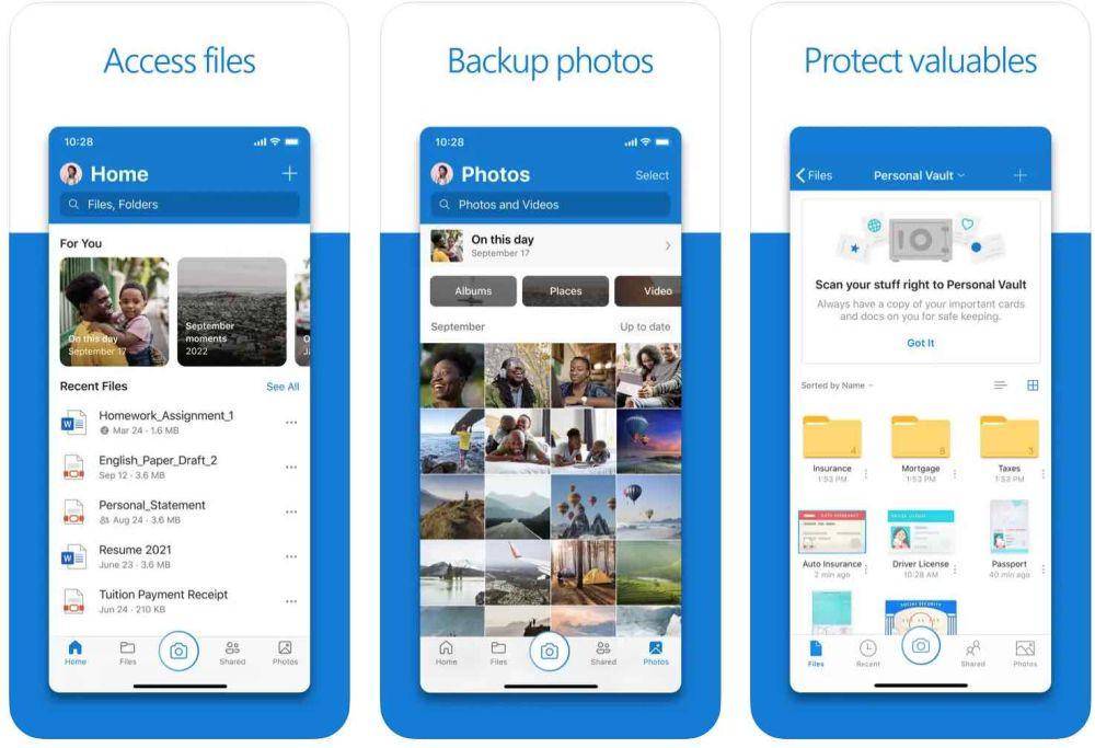 Microsoft Onedrive (dok. Microsoft Corporation)