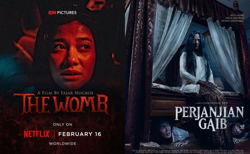 Film keluarga psikopat (dok. IDN Pictures / Inang | dok. Maxima Pictures / Perjanjian Gaib