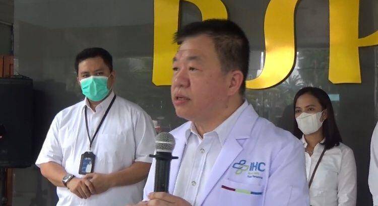 Direktur Rumah Sakit Pusat Pertamina dr. Theryoto saat memberikan keterangan kepada wartawan, Jakarta, Senin (6/3/2023) (Dok. Istimewa)