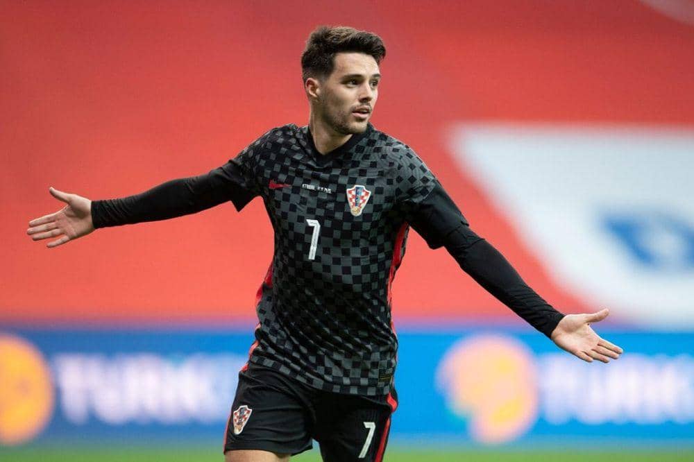 Josip Brekalo berseragam Timnas Kroasia. (instagram.com/josip_brekalo)