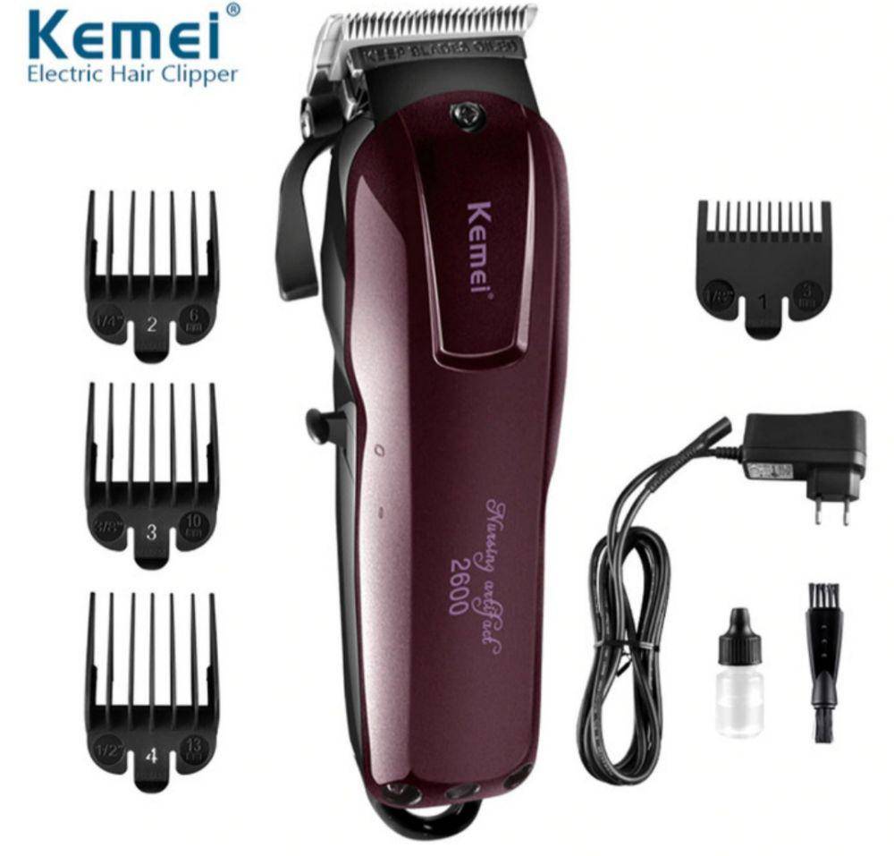 Kemei KM-2600 Electric Hair Clipper (tokopedia.com/Kemei Store)