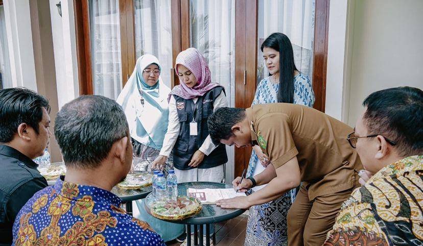 Suasana Pantarlih saat mencoklit (Dok. Istimewa)