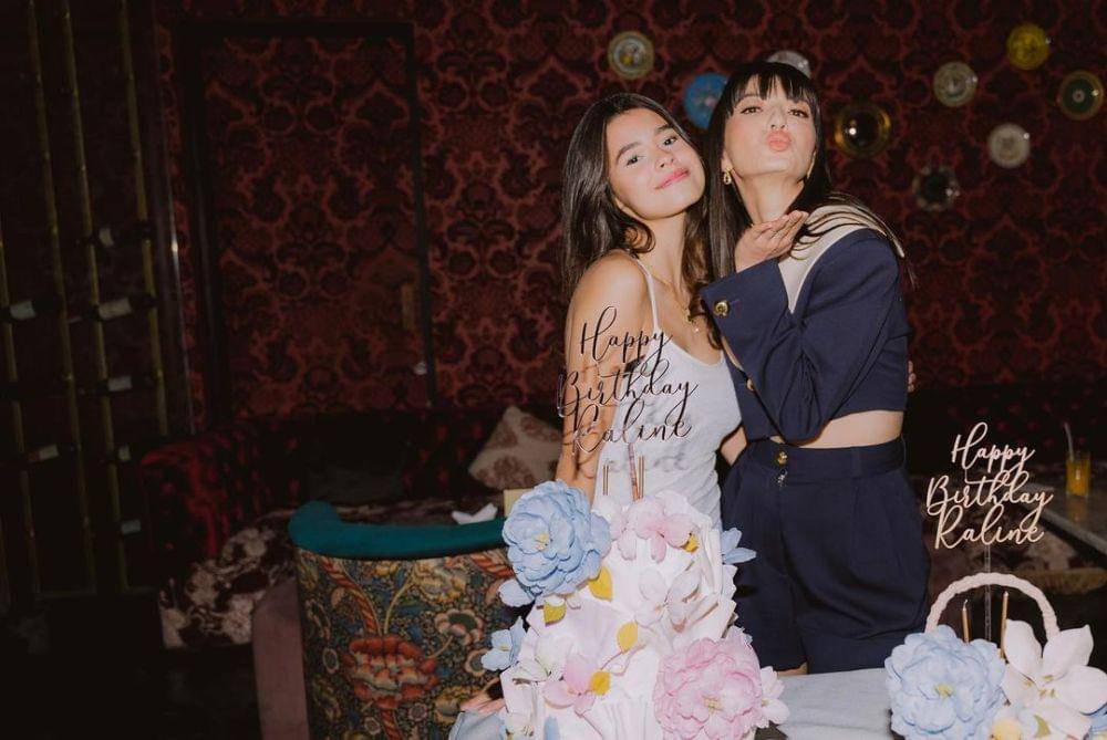 momen pesta ulang tahun Raline Shah (instagram.com/ralineshah)