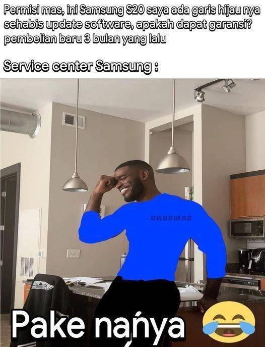 alasan meme 'pake nanya' viral (facebook.com/KeluhKesahKehidupanBerTeknologi)