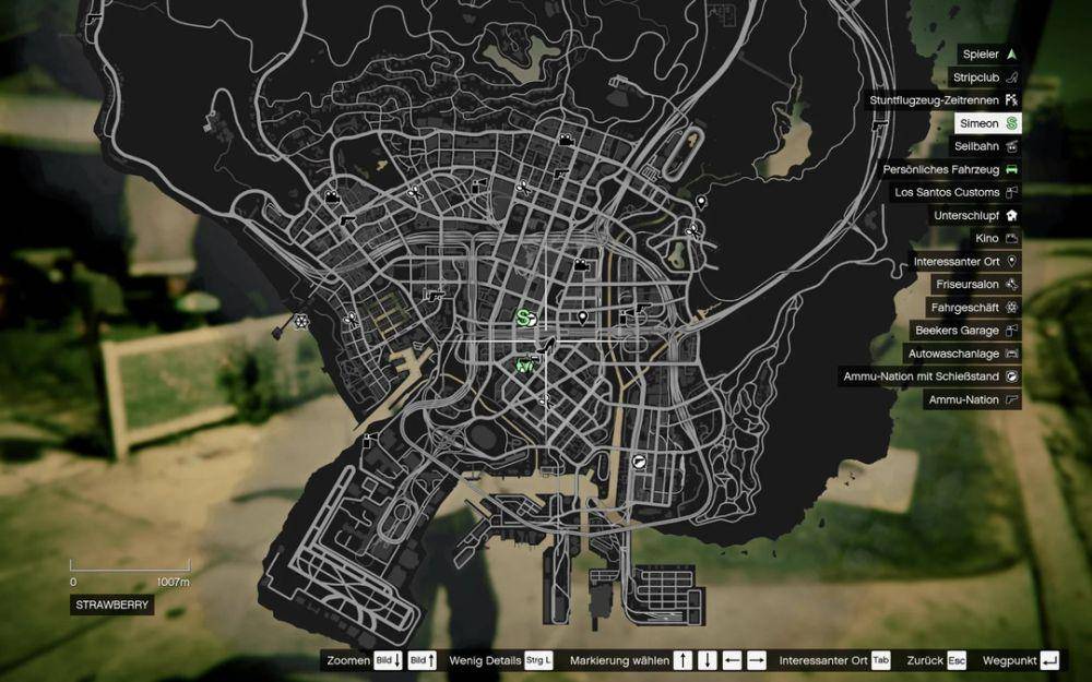 map GTA V (dok. Rockstar Games/GTA V)