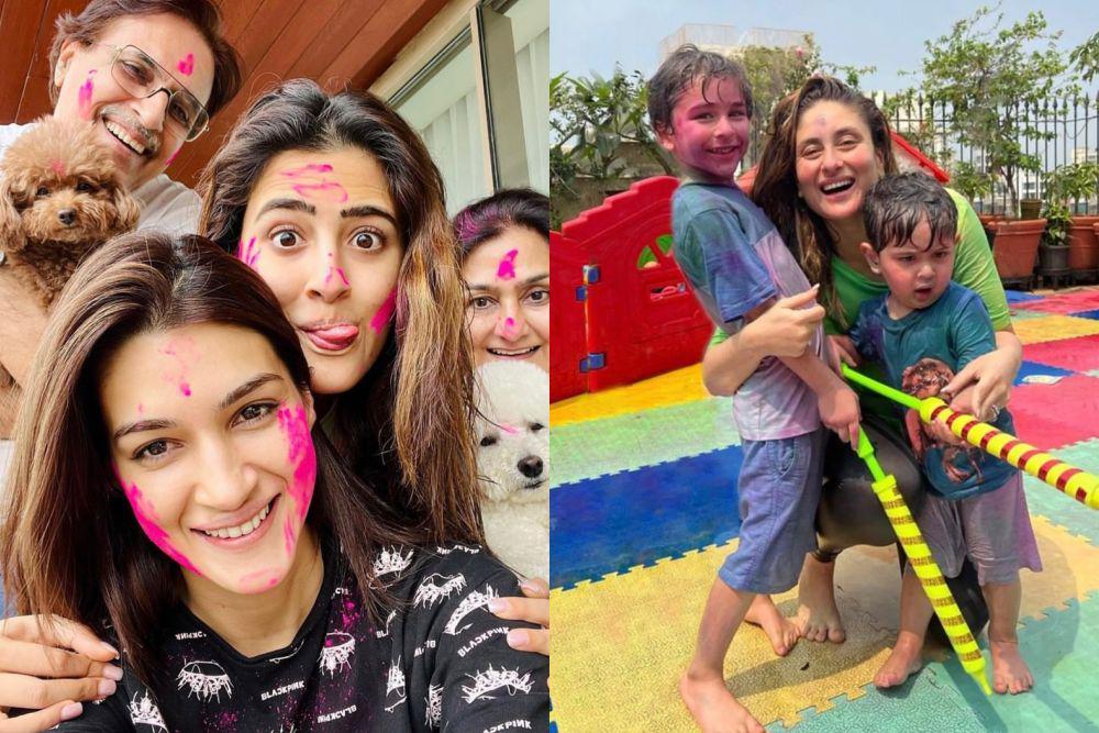 10 Potret Artis India Rayakan Holi 2023, Meriah dan Seru!