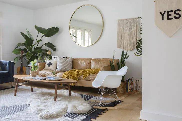 Ilustrasi desain interior rumah dengan tema Skandinavia (apartmenttherapy.com/Margaret Wright)