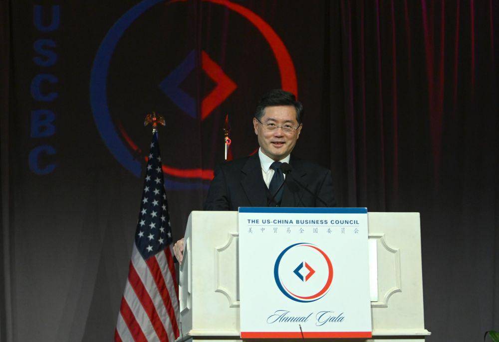 Menteri Luar Negeri China Qin Gang (twitter.com/AmbQinGang)