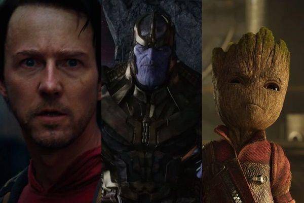 Bruce Banner, Thanos, dan Groot (dok. Marvel)