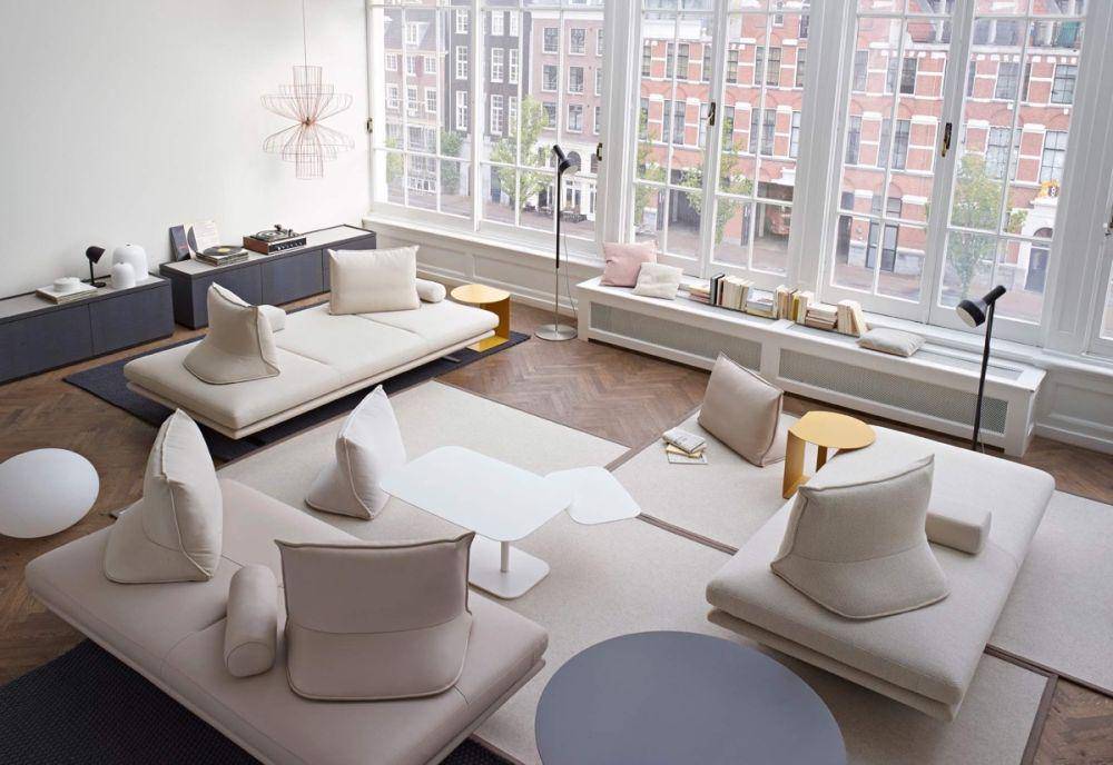Ilustrasi desain interior ruangan dengan tema modern (ligne-roset.com/Ligne Roset)