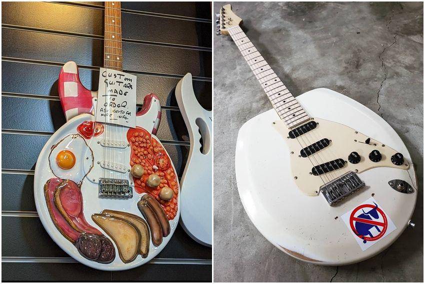 kolase potret gitar listrik desain unik (reddit.com/user/drunk-astronaut | reddit.com/user/jackxiv)