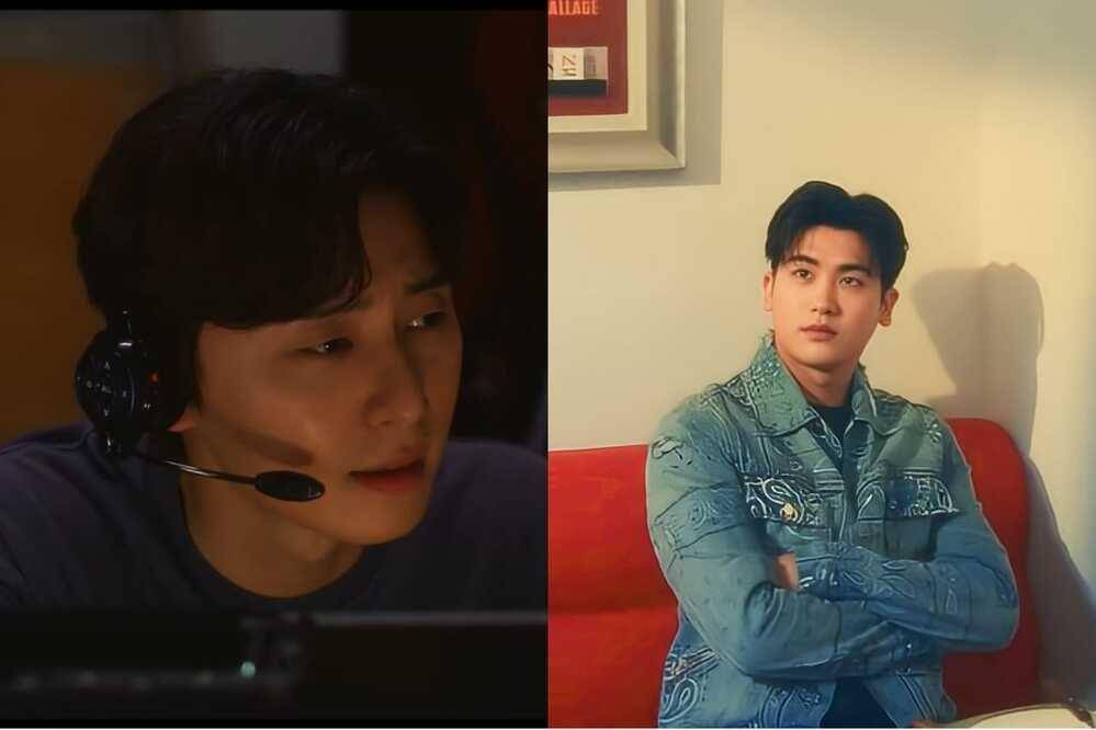 Park Seo Joon dan Park Hyung Sik di MV "Gyopo Hairstyle" dari Peakboy (youtube.com/1theK)