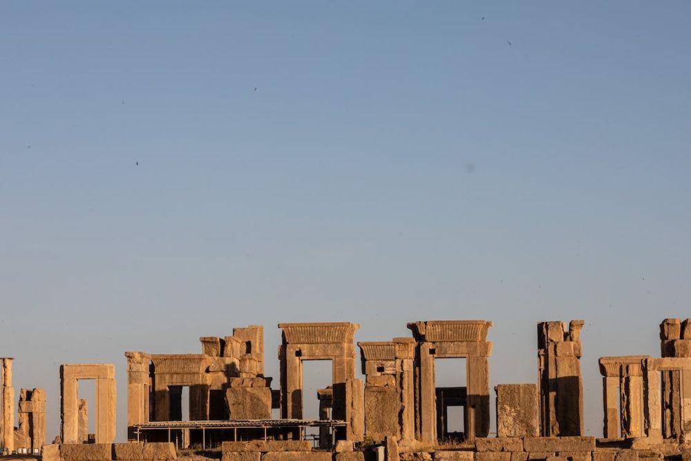 reruntuhan kota Persepolis, Persia kuno (pexels.com/Masih Sahbazi)