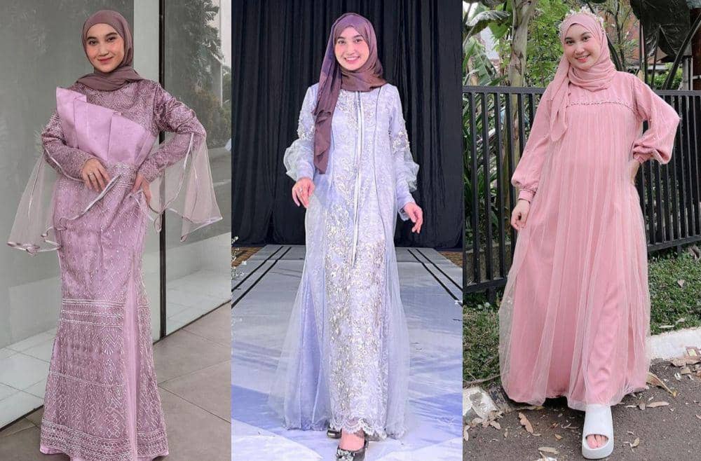 9 Gaya Dress Kondangan ala Adira Sahara, Banyak Pilihan!