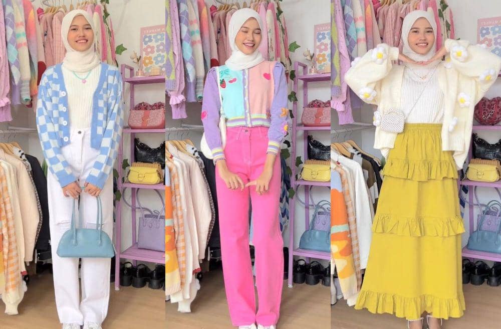 10 Ide OOTD Hangout Bertema Playful ala Queen Artha, Cerah Ceria!