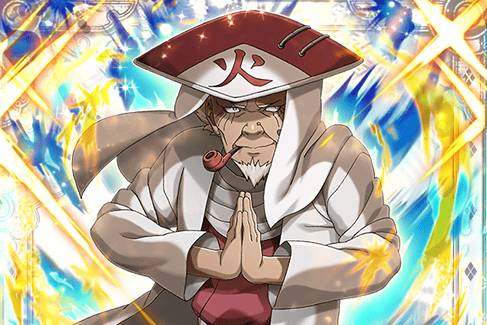 Hiruzen Sarutobi. (deviantart.com/Aikawaichan)