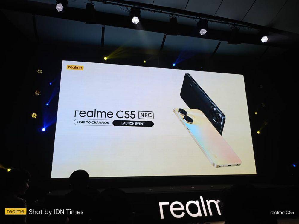 acara perilisan realme C55 NFC (dok. IDN Times/Fatkhur Rozi)