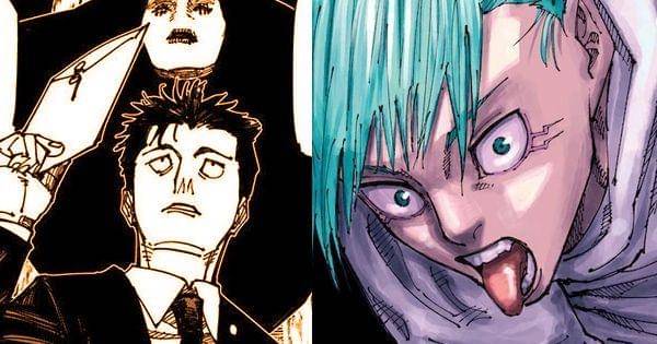 Higuruma dan Hajime, peserta Culling Game yang sempat diincar kelompok Yuji di awal permainan (Dok. Shueisha / Jujutsu Kaisen)